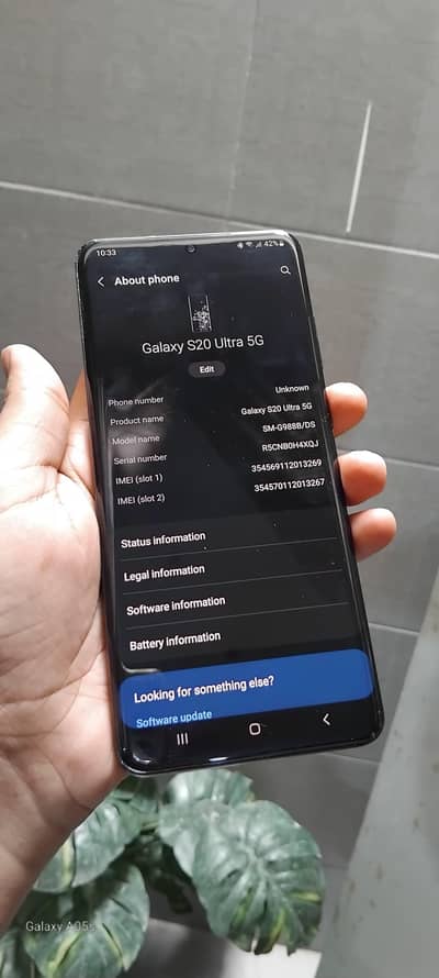 Samsung Mobile S20 Ultra