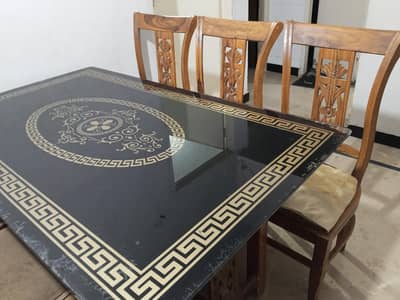 dining table with 6 chairs