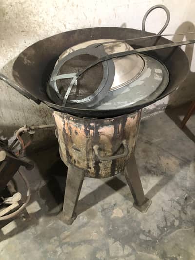 Fast food karhi or burner