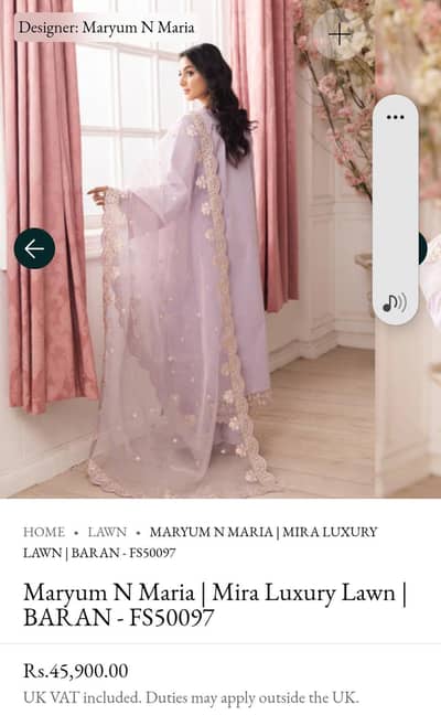 Maryam n Maria  new branded dress
