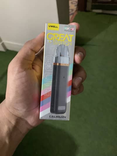 CALIBURN G3 Lite Pod/Vape (With Box)