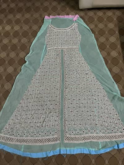 unstitched walima dress