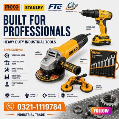 Angle Grinder 7inch | Brand Ingco | At wholesale in Pakistan