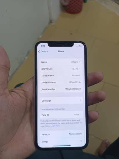 Apple iPhone X PTA approved 256 gb