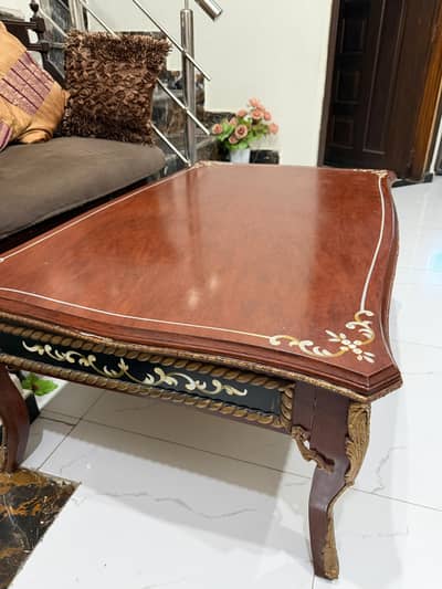 wooden table