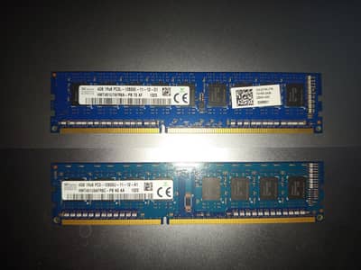 DDR3 4GB Ram