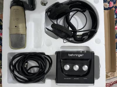 Behringer C1 mic with full setup