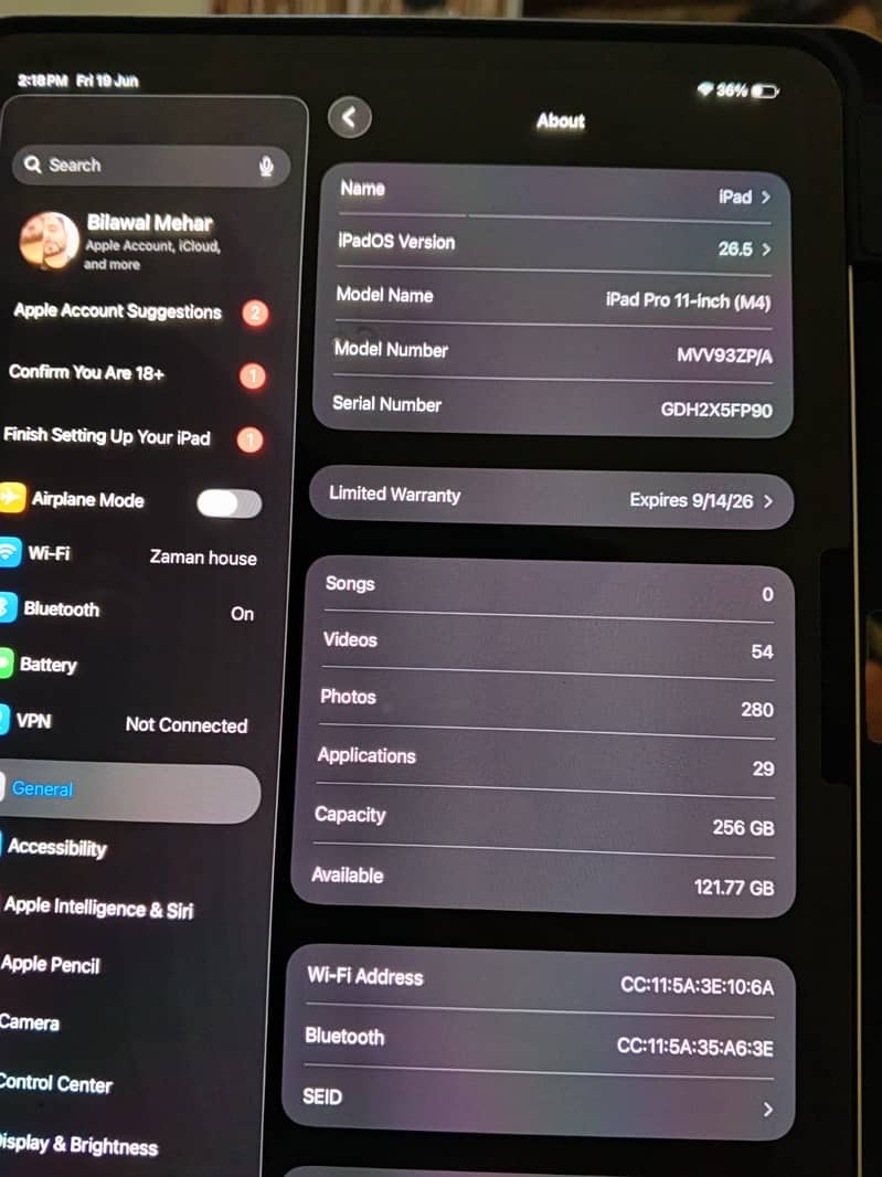 Ipad pro m4 1