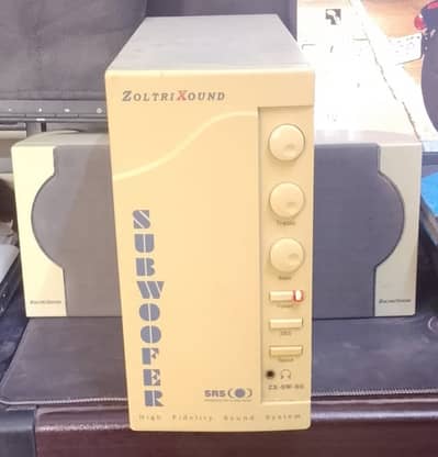 Zoltri xound speakers set with sub woofer for sell