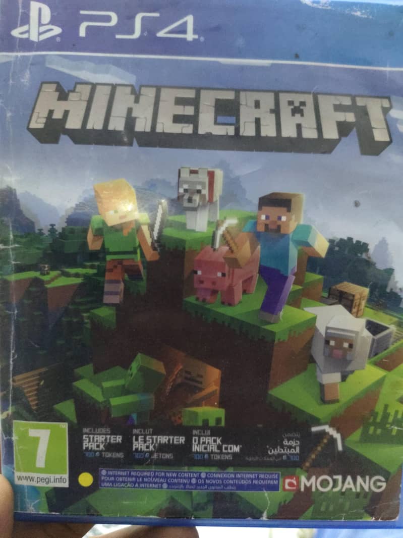 Minecraft ps4 disc available 0