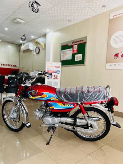 honda 70 2026 0 meter Number registered punjab