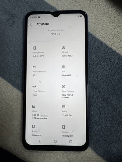 Infinix Note 12