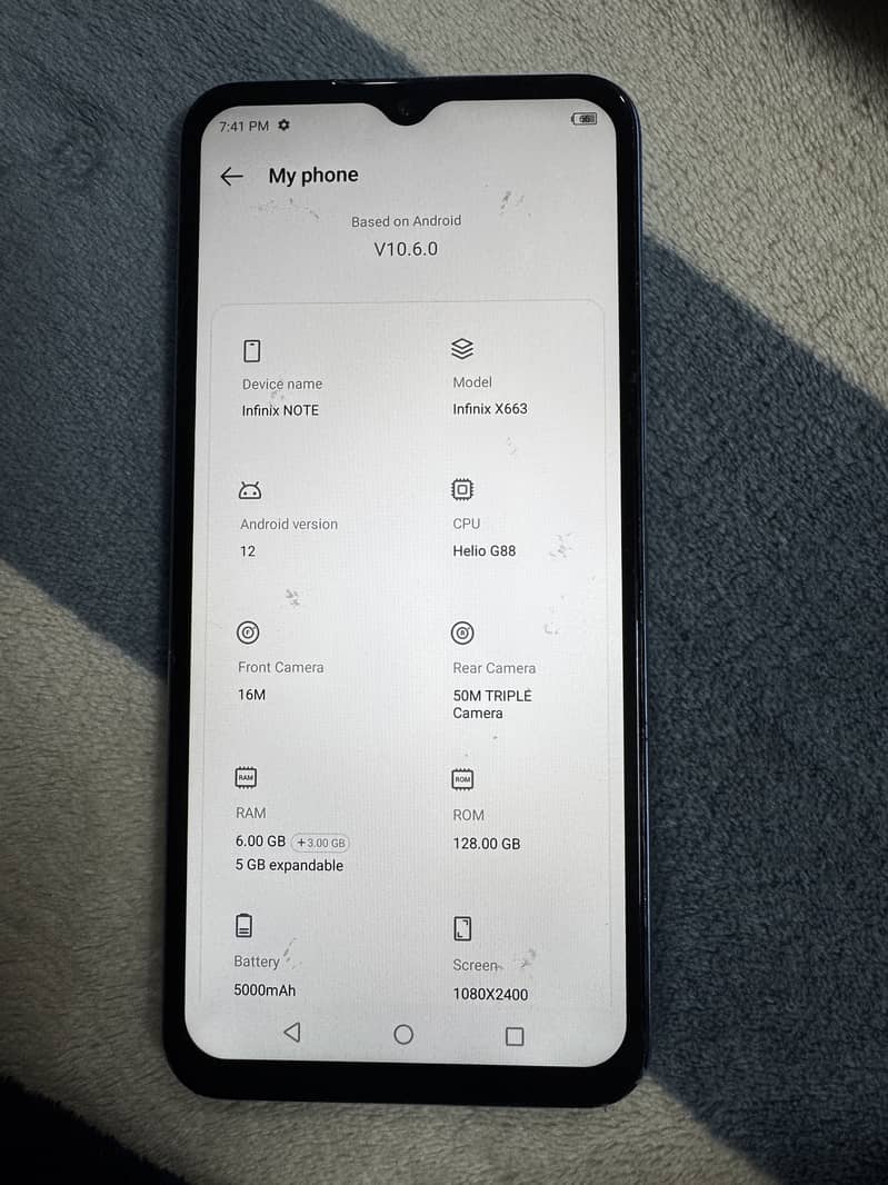 Infinix Note 12 0