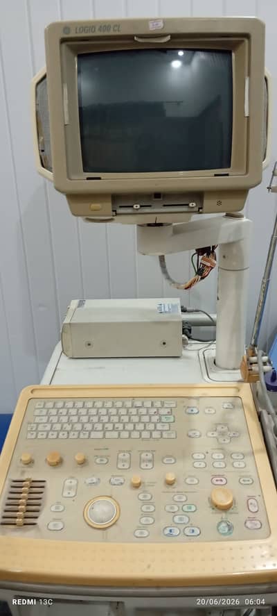 GE LOGIQ 400 CL Ultrasound Machine with Probes for Sale