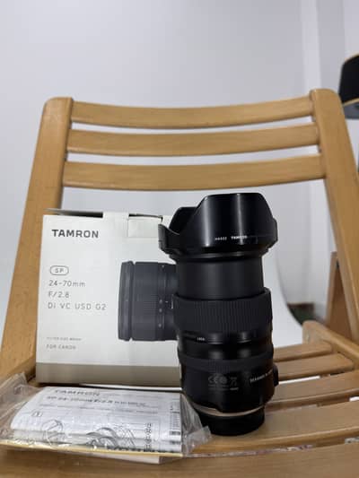 Tamron 24-70mm 2.8 canon mount excellent condition
