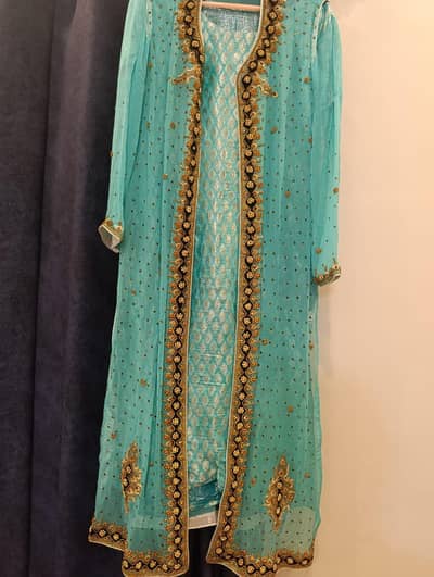 chiffon fancy open gown