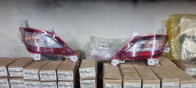 bumper lights Hyundai tucson. kia sportage