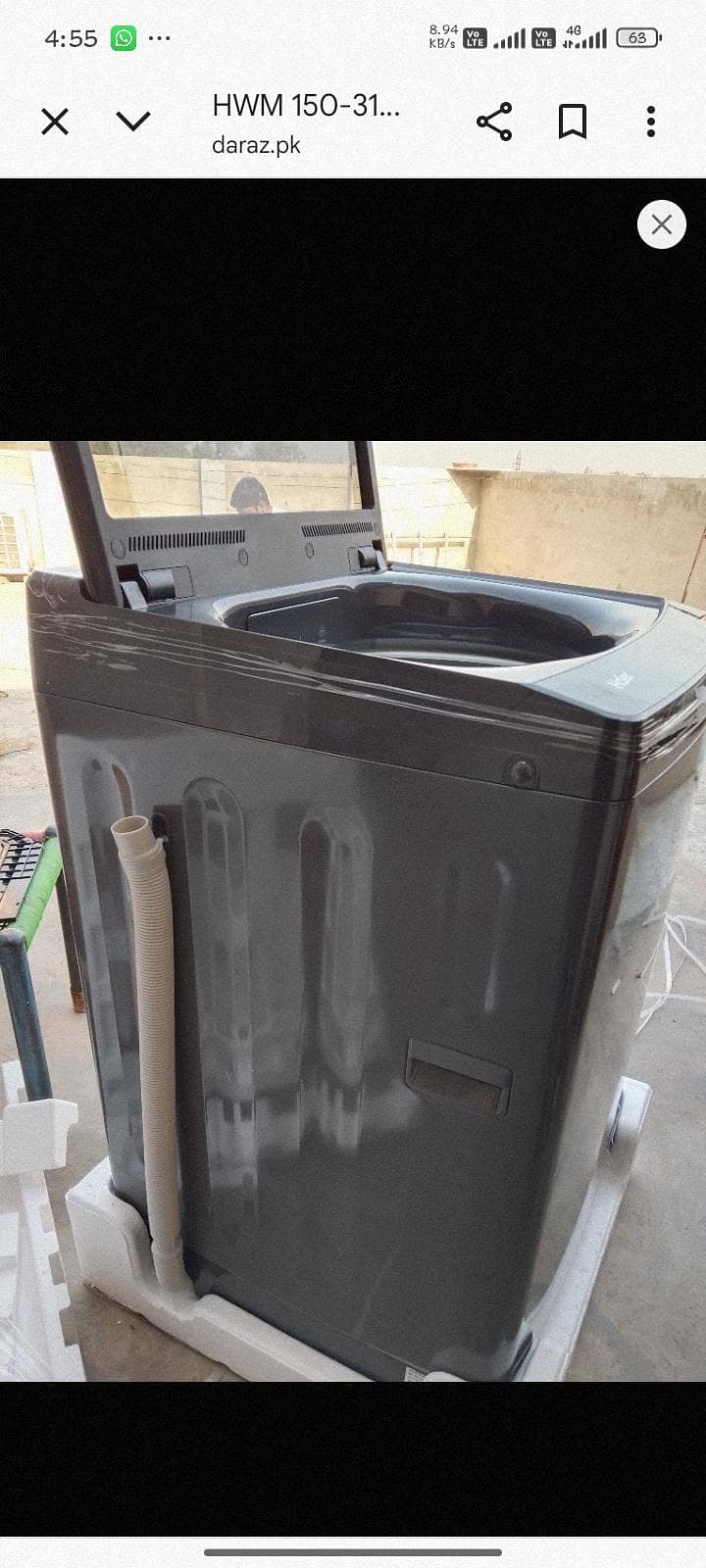 Fully automatic washing machine 0