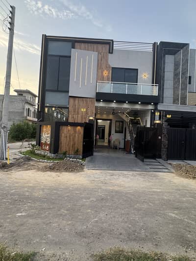 5.5 marla ultra modern beautiful corner house for sale in Al haram garden near to central park housing society lahore