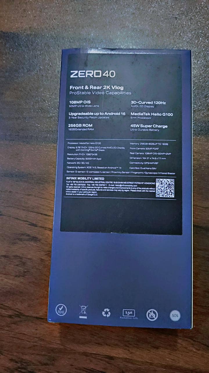 Infinix Zero 40 2