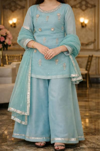 Custom Stiched Embroidered Suit