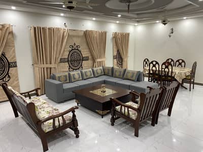Pure Wooden Sofa Set