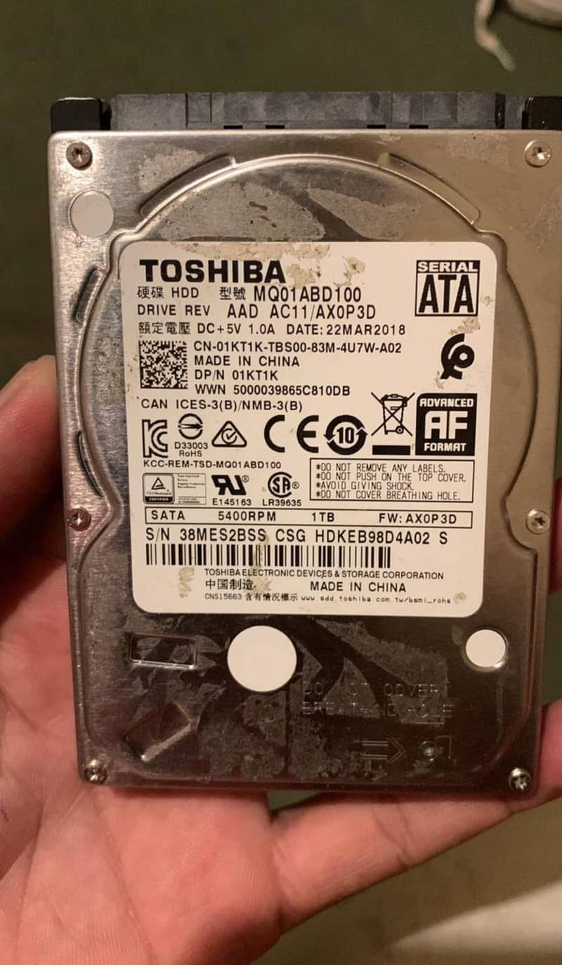 hard disk 5