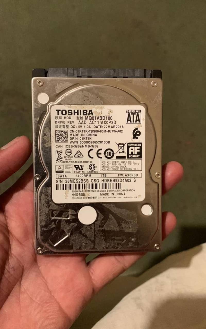 hard disk 7