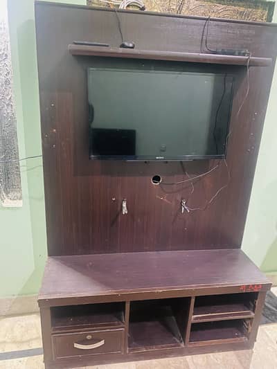 Full Lakri Tv Trolley For Sale