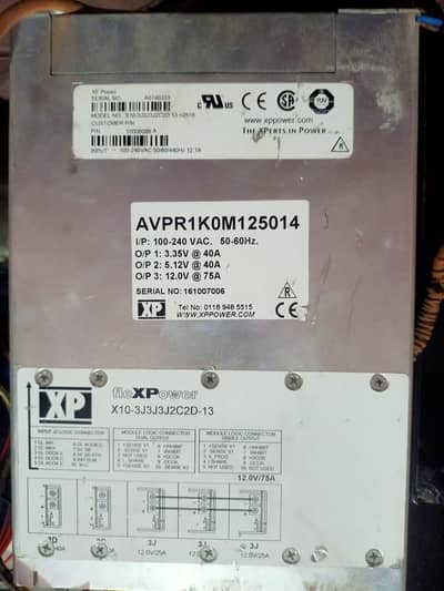 XP Power Supply Mad in USA industrial power supply 12v to 15v 75Ah