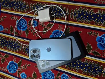 iPhone 13pro max PTA approved 10by10 condition with full Box