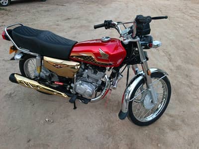 Honda 125 golden edition 24 model All Punjab number