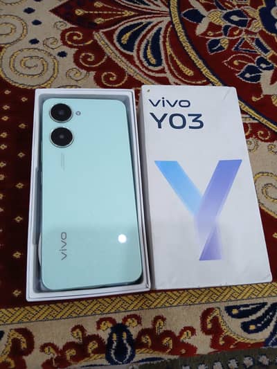 Vivo y03 mobile da full ok da 10 9 condition da full box available da