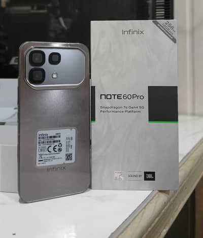 infinix Note 60pro like box peck (only 20 days use )