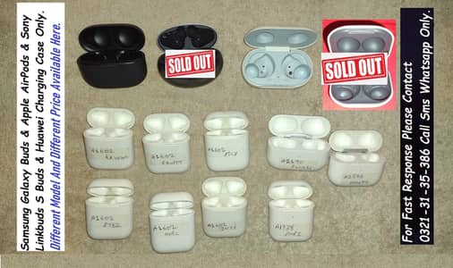 apple airpods samsung huawei sony original charging case available