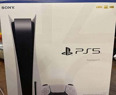 ps5 fat disk version with box 0