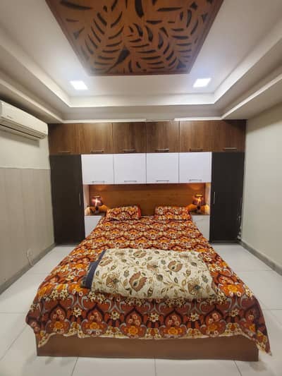 Awamii 5 ground Floor semi Furnished brand new villa Acce bed sofaa instal 03341937465 watsapp more detail bharia Town Face 8 Rawalpindi Family villas ha Furnished