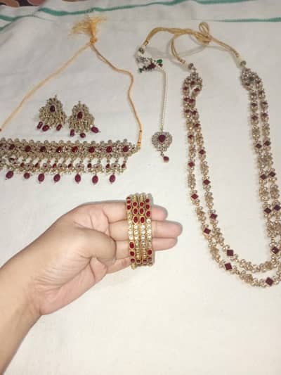 Bridle kundan set