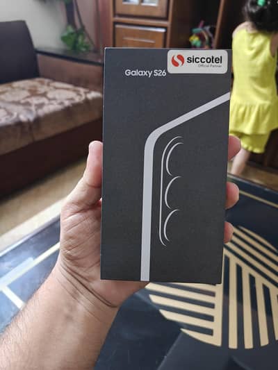 Samsung galaxy S26 12 month warranty full official pta fill box