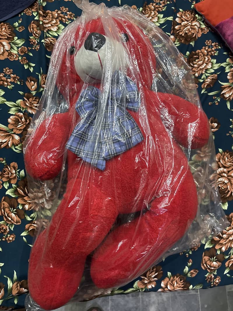 Red Teddy Bear 0
