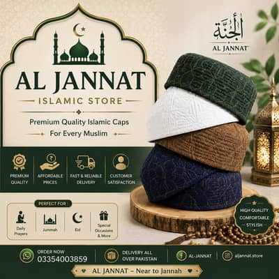  Islamic Prayer Cap | Soft & Comfortable