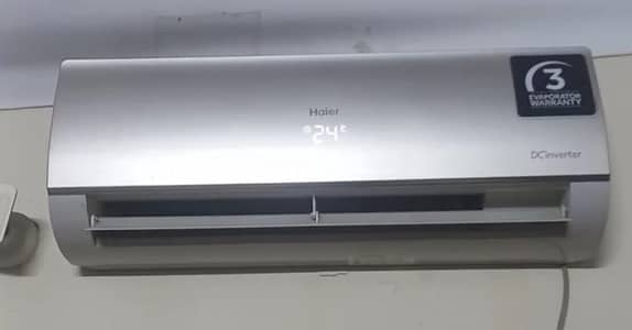 Haier DC Inverter 1 Ton AC for Sale - Excellent Condition