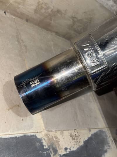 Bike exhaust hks for 125 Xl size