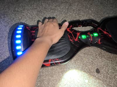 6.5 inch Smart Balance Hoverboard with Bluetooth Speakers,rgb & Box
