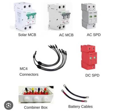Solar accessories available