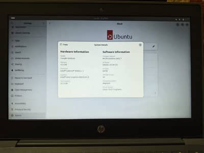 HP Chromebook 11 G8 EE with 16gb memory card & charger