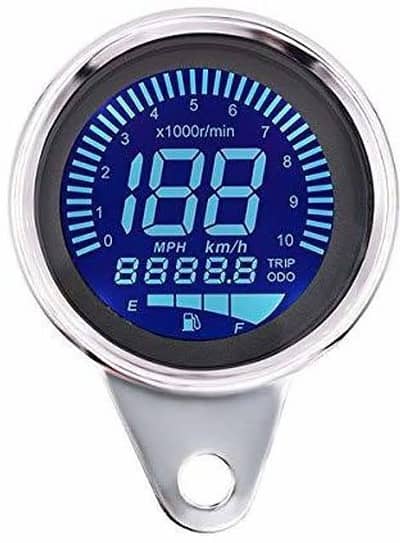Digital round meter