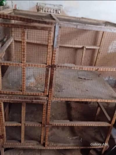 double story hen cage