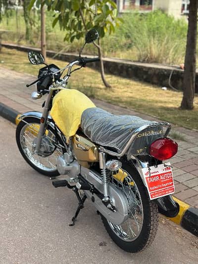 New Honda 125 Golden Special Edition Islamabad Number 0 Meter bike