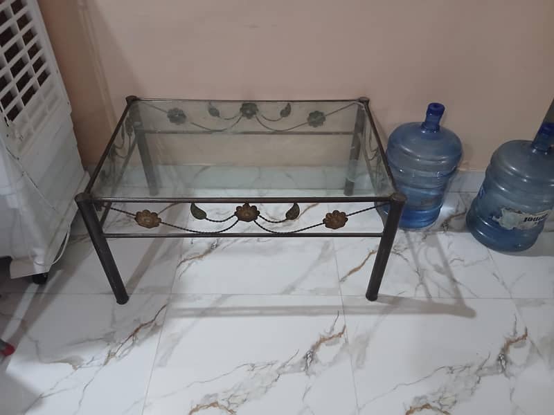 Solid Iron Table 0